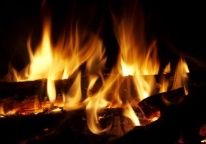 feu de bois et pyromancie